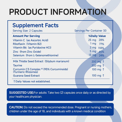 WonderBlue Detox y Energía Hepática